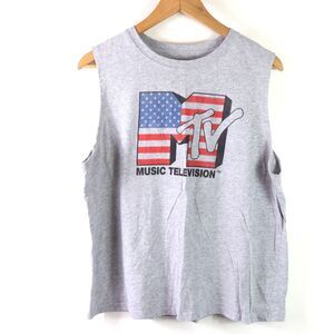MTV Logo Sleeveless T Shirt size XL